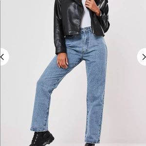 Misguided high waisted boyfriends jeans